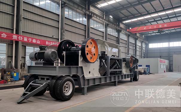 移動(dòng)建筑垃圾破碎篩分